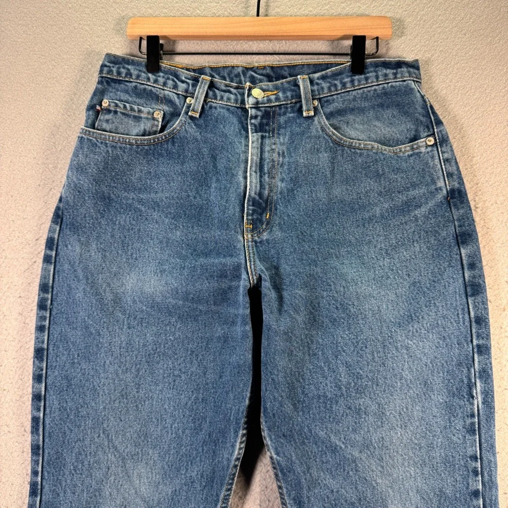 Vintage Polo Ralph Lauren Jeans Mens 34x30 Blue‎ Relaxed Fit Lightwash Comfort